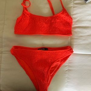 Two piece bathing suit